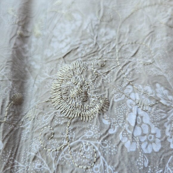 Vintage sage Green Button-Front Dress Adjustable Back - Picture 9 of 9